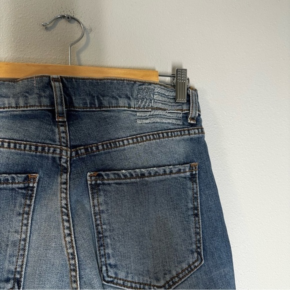 Revice Uptown Jeans Roatrip Wash Distressed Slim Leg High Rise Size 31 Women’s - Picture 7 of 12